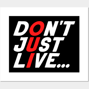 Don't Just Live...OUI? Posters and Art